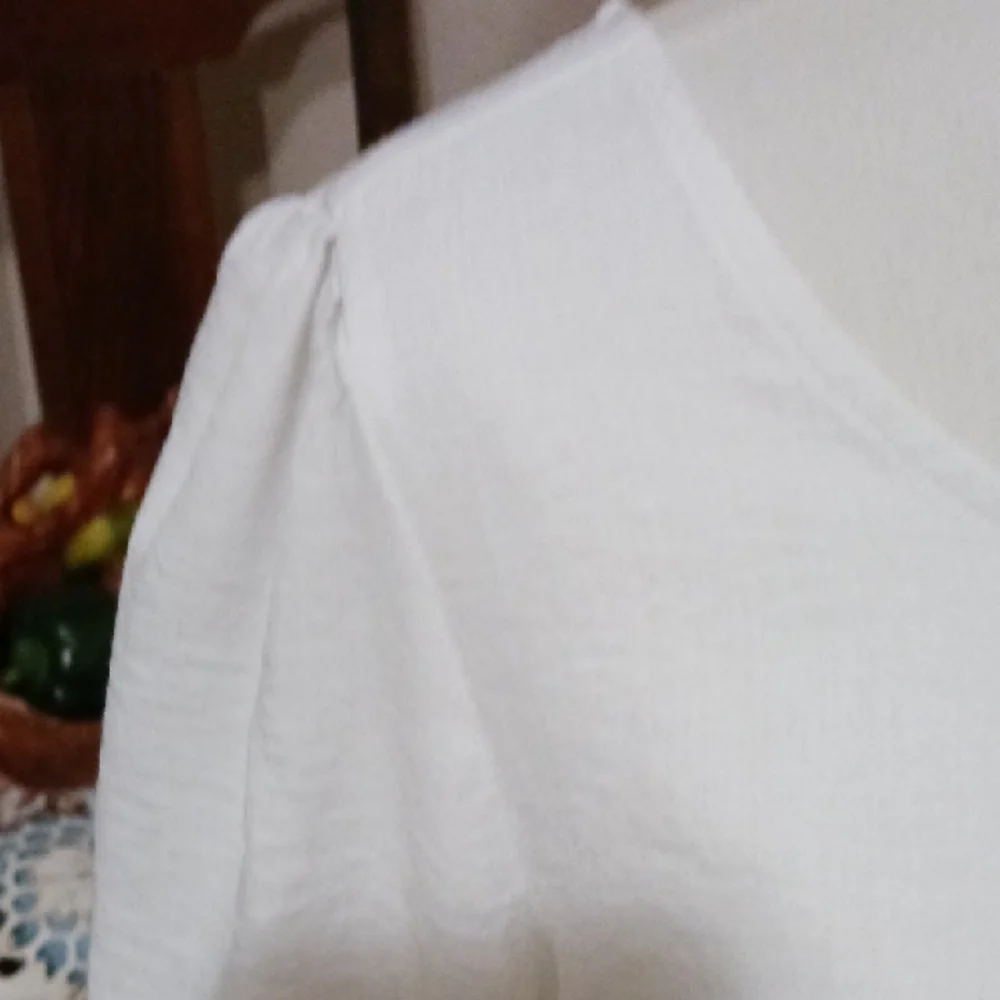 Olivia and Martin- White Women's Blouse - Picture 4 of 9